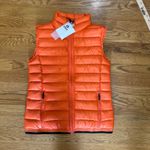 WOMEN'S MONO B | PADDED PUFFER VEST |‎ ORANGE Small Photo 1