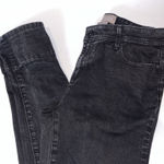 Chico's  Denim Jeans Womens Size 0‎ (US 4) Black Slim Leg Ankle Stretch Photo 0