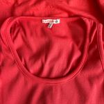 Anthropologie  Sundry Women’s Mix Media Tank Maxi Dress Tangerine Size XS Photo 7