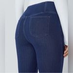 Halara Flex High Waisted Crossover Pockets Stretchy Knit Casual Flare Jeans M Photo 5