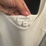Vestique  White Top Long Sleeve Photo 2