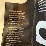 Lululemon athletica White reusable Tote Bag white/black Photo 2