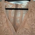 POL Elegant  Lace Embroidered Dress/Romper Photo 6
