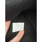 Zeagoo Ribbed Black Crop Top S Photo 5