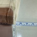 NYDJ  Briella Straight Leg Lift Tuck Technology Jeans Shorts 11" Beige Size 14 Photo 9