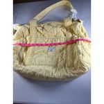 Jacadi Quilted Baby Diaper Bag Yellow Tote French Boutique Retro Style Photo 6