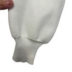 ME‎ Makeover Essentials Cream Sweater with Bow Accent White Photo 1