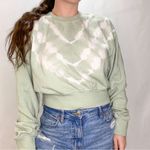 LA Hearts Cropped Tye Dye Crewneck Photo 0