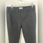 Elle  black and white polkadot women's pants size 4‎ Photo 5