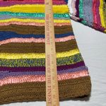 NWT Celia B Gemma Sweater Large Multicolor Boho Cotton Pullover Pink Photo 8