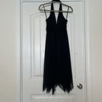 Alyn Paige Womens Halter Babydoll Dress Asymmetric Sz 7/8 S Midi Whimsigoth Y2K Photo 4