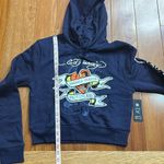 Ed Hardy NWT  Broken Heart and Fairytale Navy Eclipse Hoodies Sweatshirt Size S Photo 8