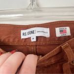 RE/DONE Originals 50s Cigarette Terracotta Orange Brown Button Fly Jeans 29" Photo 5