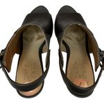 Naturalizer  Dark Grey Dawn Slingback Open Toe Ankle Strap Vegan Sandals Size 7 Photo 6