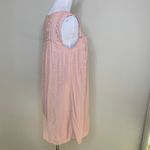 Knox Rose Embroidered Rayon Dress Sz Medium Dusty Pink Color Cottagecore Photo 3