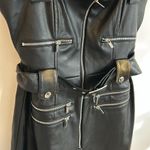 We Wore What  Vegan Leather Romper Photo 6