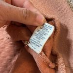 BKE  Women's Quilted Textured Hoodie Pullover Sweatshirt Peach Size L Photo 5