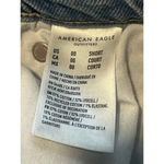 American Eagle Denim Jeans Size 00 Short Super High Rise Straight Leg Pants NWT Photo 7