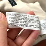 ZARA Full Length Trousers with Cutout Opening in Ecru Off White Photo 13