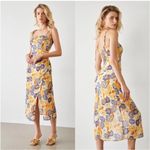 Micas  Women floral Dress Sz. Med (Runs Small) NWT Side Split Tie Shoulde… Photo 1