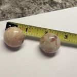 Costume Jewelry Earrings Vintage Round Clip Photo 3