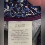 Talbots  Womens Pants Modern Cut Pretty Plum & Blue Paisley Fall Autumn Sz 14 Photo 7