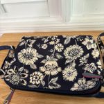 Vera Bradley Blue And White Floral Crossbody Purse Photo 1
