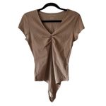 American Eagle ✨AE V-Neck Cinch Front Bodysuit✨ Photo 0