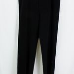 Philippe Adec Black Straight Leg Button Closure Dress Pants Size 12 Photo 9