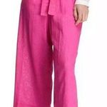 Michael Kors NWT  Wide Leg Front Tie Pants Hot Pink Size XL Photo 0