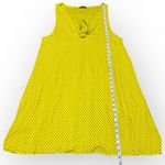 ZARA  Yellow Polka Dot Midi Dress Size Large Photo 6
