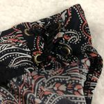 Lands' End bikini bottoms floral print size 4 swim suit bottom coral pink/gray Photo 5