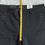 Style & Co . bootleg cut black rinse jeans size 16 long Photo 6