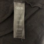 ASOS Maternity Black Short Sleeve High Low Dress Photo 3