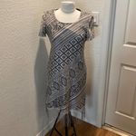 Helene Blake Vintage Art Deco Flapper Lace Fringe Midi Dress EUC Sz 12P 80’s Photo 7