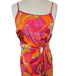 Farm Rio NEW  Tropical Print Midi Maxi Dress Cutout Sleeveless Size Small $225 Photo 8