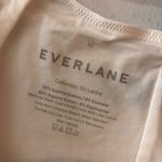 Everlane  Womens The Short-Sleeve Crew Neck Bodysuit White Thong XS Photo 5