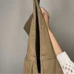 Hesperus Womens Pleated Skirt Brown Size Medium Photo 3