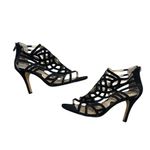 Adrienne Vittadini  Size 8 Womens Avl-Anjolie-1 Platform Dress Sandal Black $149 Photo 2