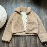 ASTR  Teddy Fuzzy Jacket Photo 0