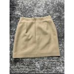 H&M | Camel Woven Mini Skirt with Gold Chain Photo 12