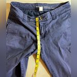 Gap Khakis by Vintage Rolled Crop in Blue GAPNavy Blue Trouser Pants 4-Pockets 0 Photo 11