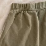 TNA Aritzia Cozy Sweatshorts Green xs Photo 6