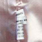 Vintage 80s Rabbit Fur Fox Tail Short Jacket Coat Made in Hong Kong Size Medium Gray Photo 10