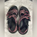 Chacos Chaco Classic Casual Sandals Open Toe Strap Black Pink Hiking Women’s Sz 9 Photo 3