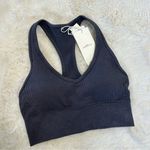 Lorna Jane NEW! Grey Tempo Speed Seamless Racerback Sports Bra, S Photo 0