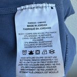 Nike Yoga Luxe Womens Infinalon Cropped Longline Tank Blue CV0576 Size Large Photo 4