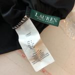 Ralph Lauren Lauren Womens Tankini Top Halter Ruched Removable Cups Black 4 Photo 2