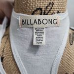 Billabong Tank Top Womens Size Medium White Racerback Skull Graphic Boho Edgy Photo 4