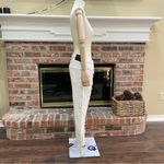 DKNY distressed high rise white bootcut ankle jeans / 29 / EUC Photo 11